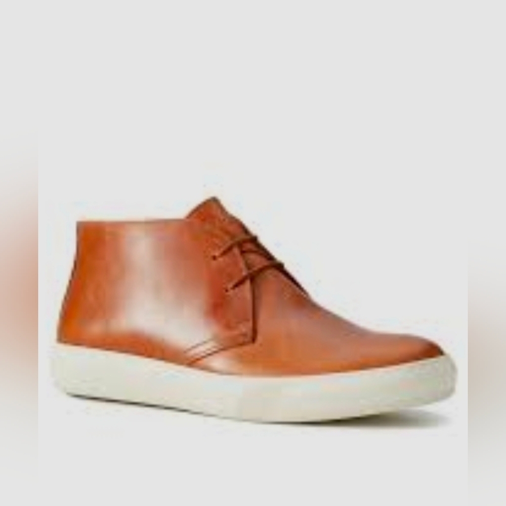 Men's Brown Leather Chukka Boots